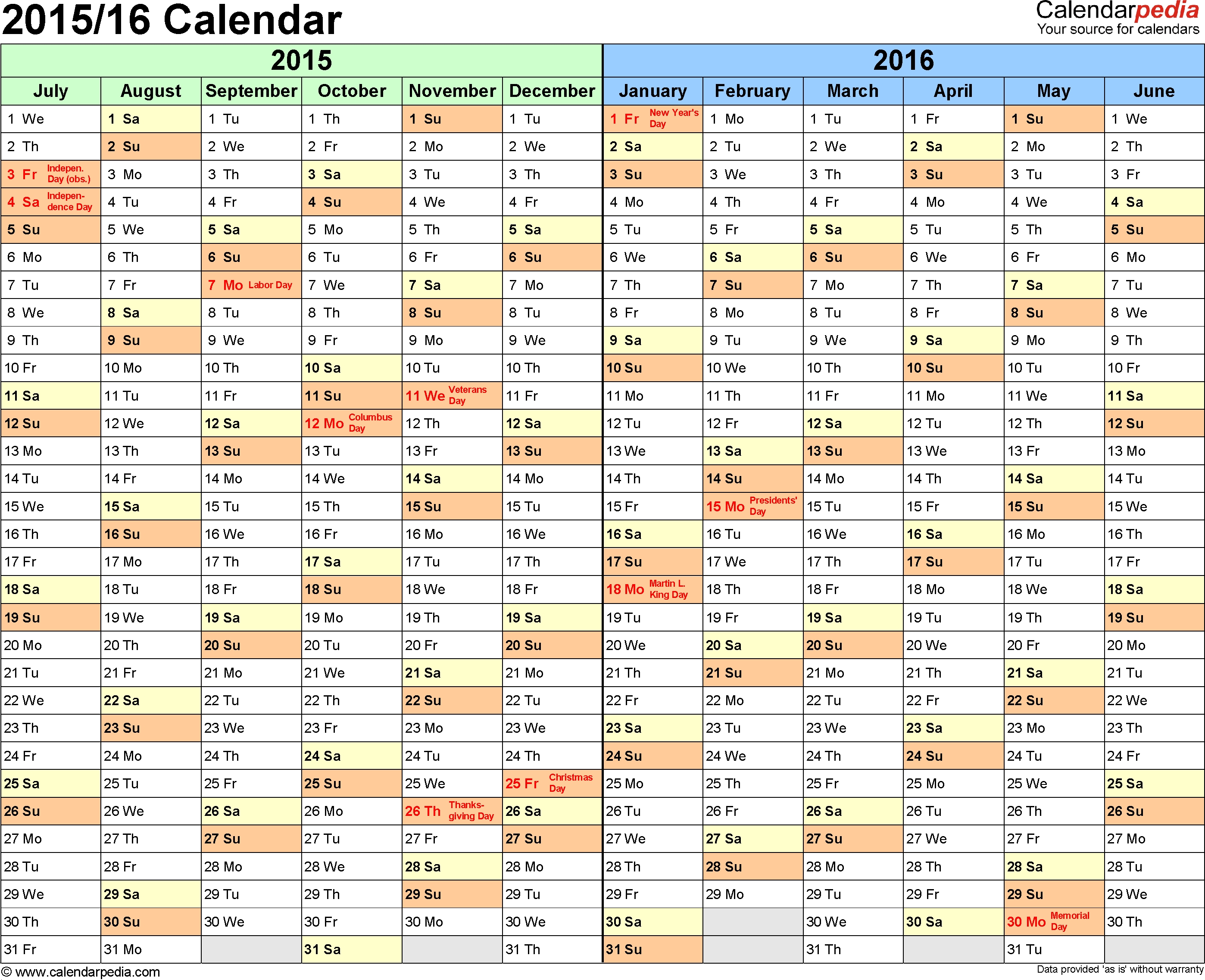 1 Year Calendar - Seroton.ponderresearch.co Free 1 Year Calendar Template