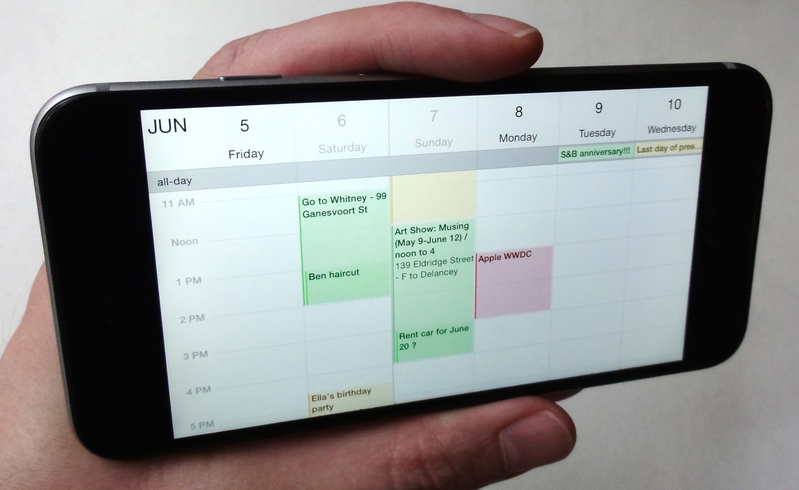 10 Gotta-Know Calendar Tips For Ios | Macworld Iphone X Calendar Month View