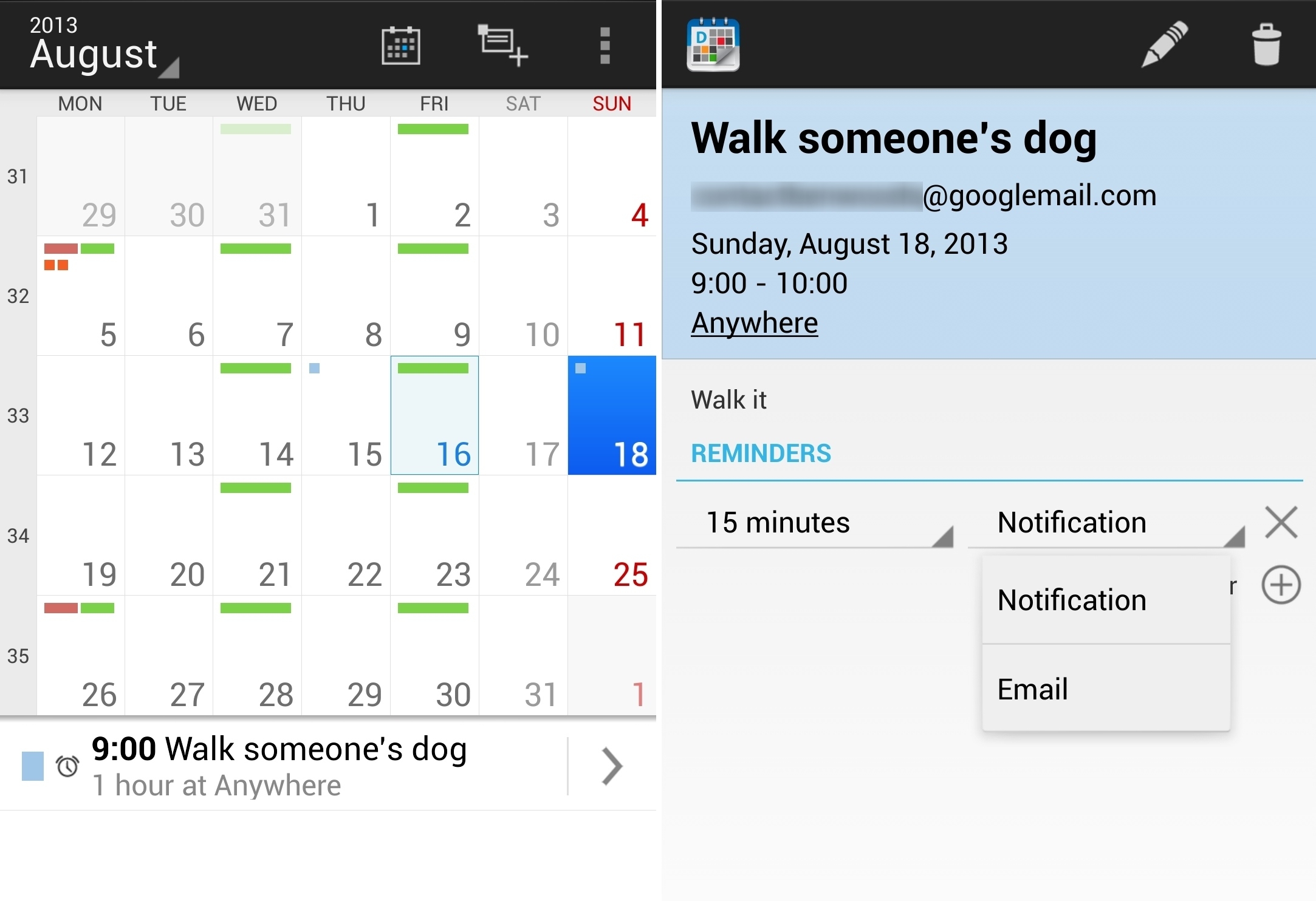 12 Of The Best Calendar Apps Available For Your Android Smartphone Calendar Icon Show Date Android
