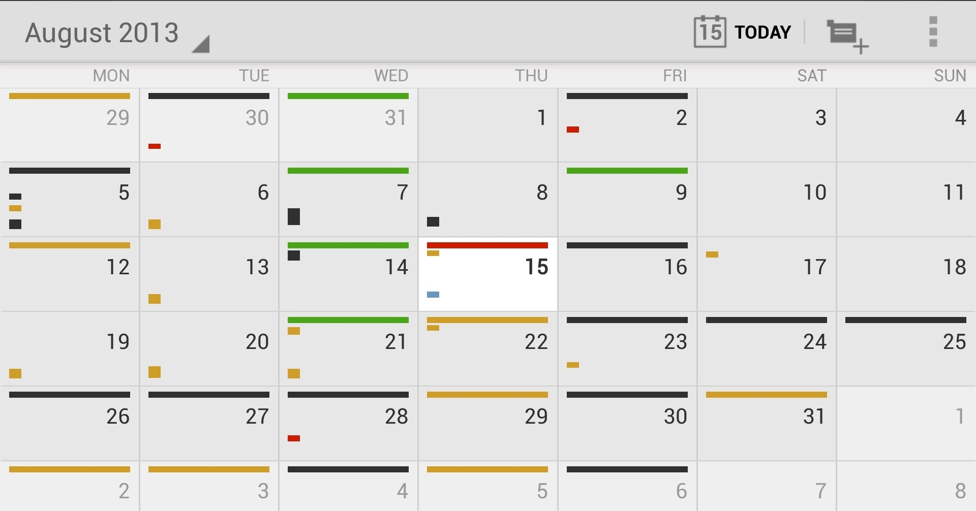 12 Of The Best Calendar Apps Available For Your Android Smartphone Calendar Month With Notes