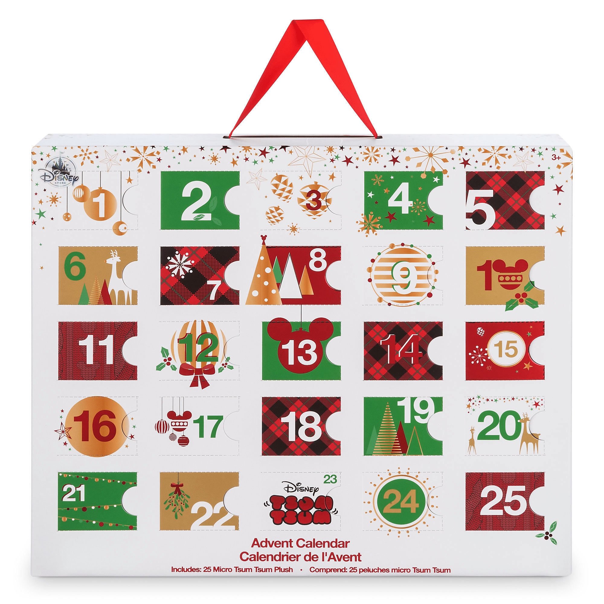 2017 Plush Tsum Tsum Disney Store Exclusive Advent Calendar Countdown Calendar In Store