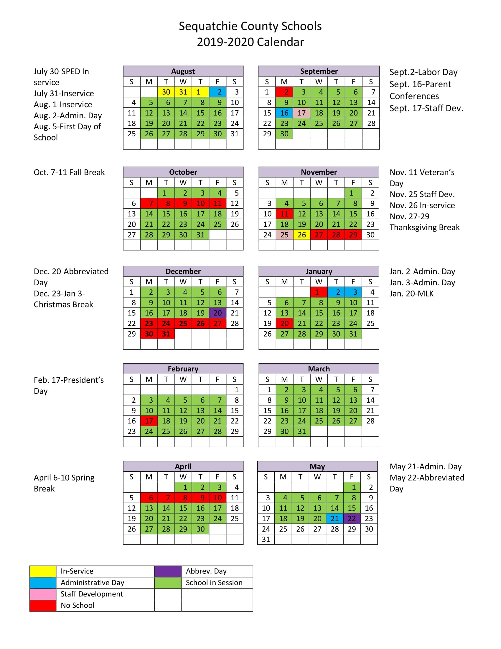 2018 19 School Calendar 2020 School Calendar Kzn 
