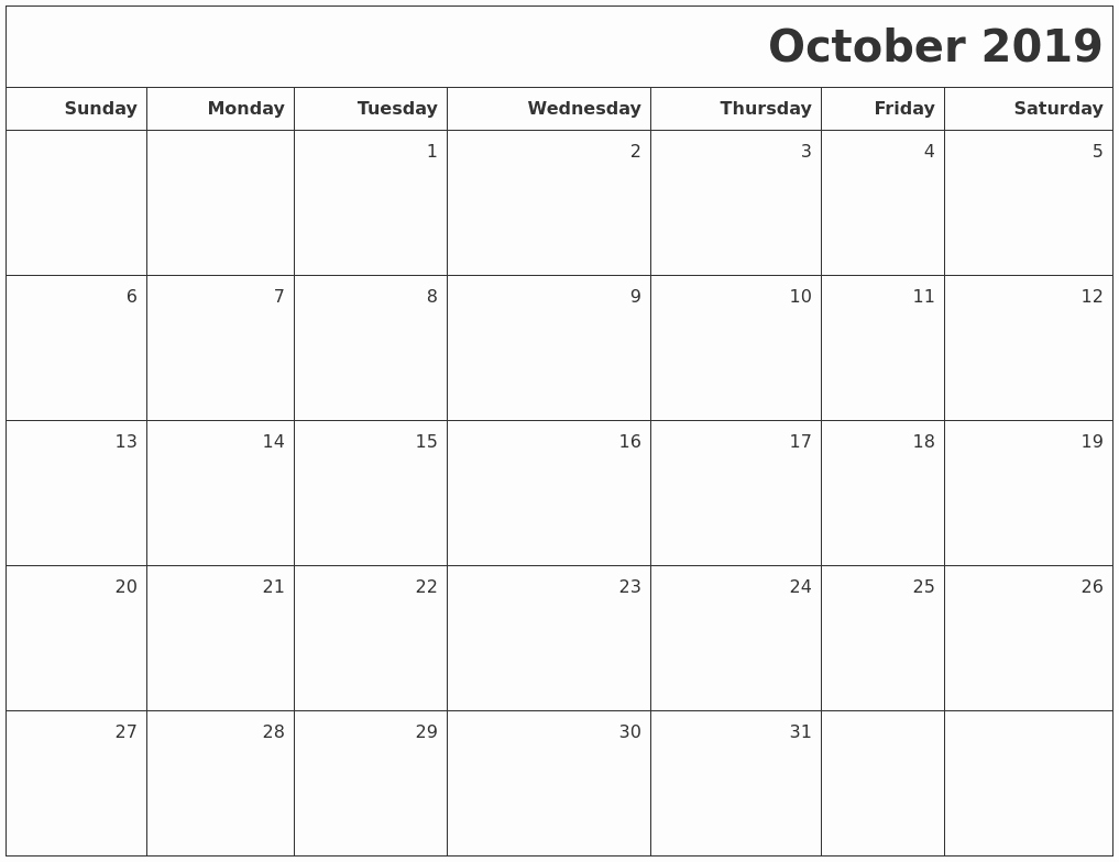 8 X 10 Print Calendar | Blank Calendar Template 8 X 10 Print 8 X 10 Blank Calendar Template