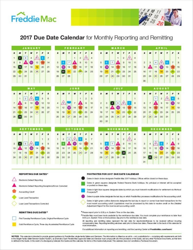9+ Accounting Calendar Templates Free Samples, Examples Formats Monthly Reporting Calendar Template