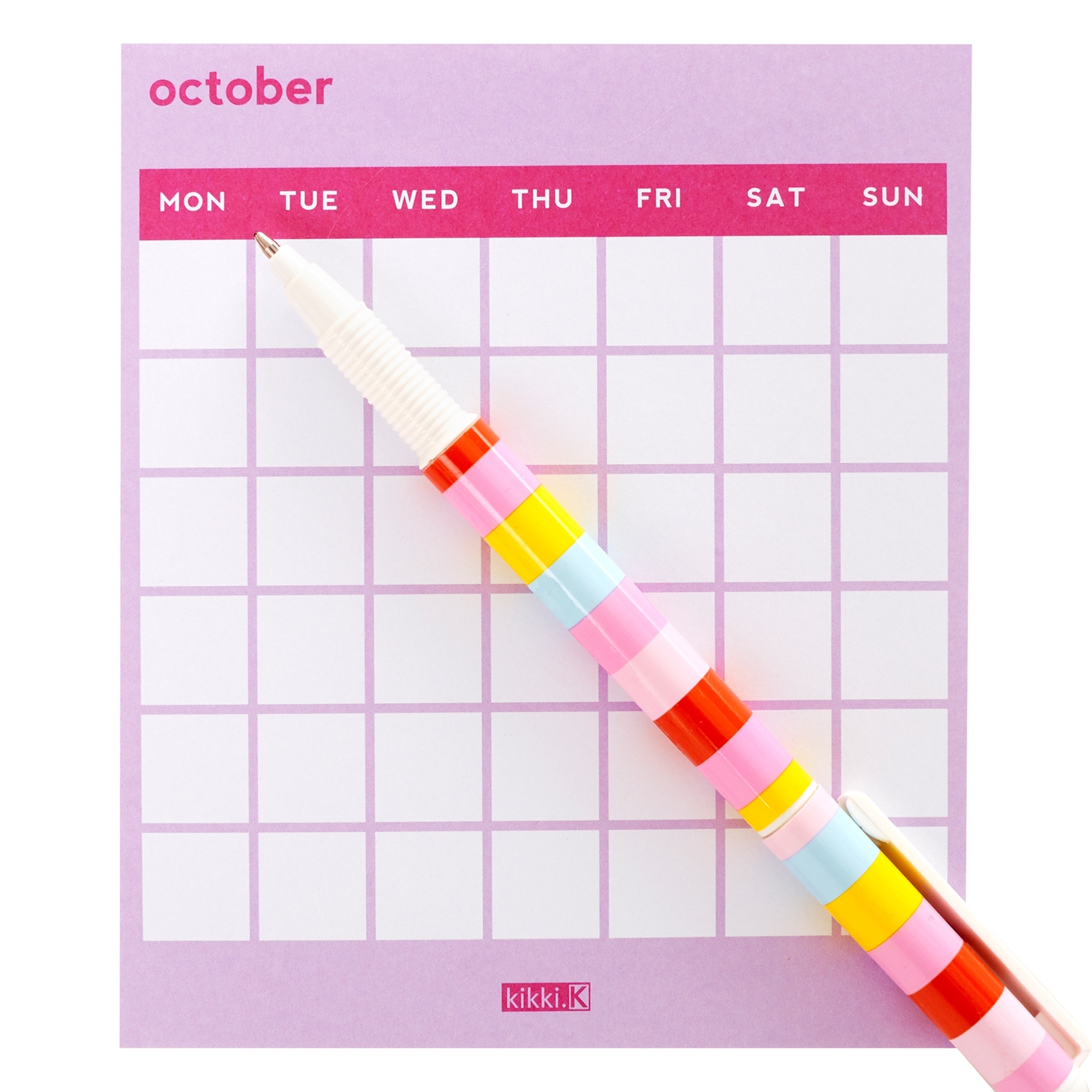 Adhesive Monthly Calendar Set: Cute | Cute Collection | Kikki.k Monthly Calendar Kikki K