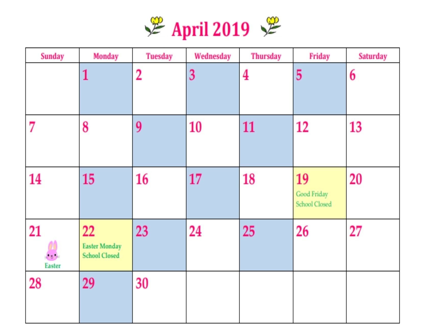Bell Schedule - Three Oaks Middle School J Colin English School Calendar