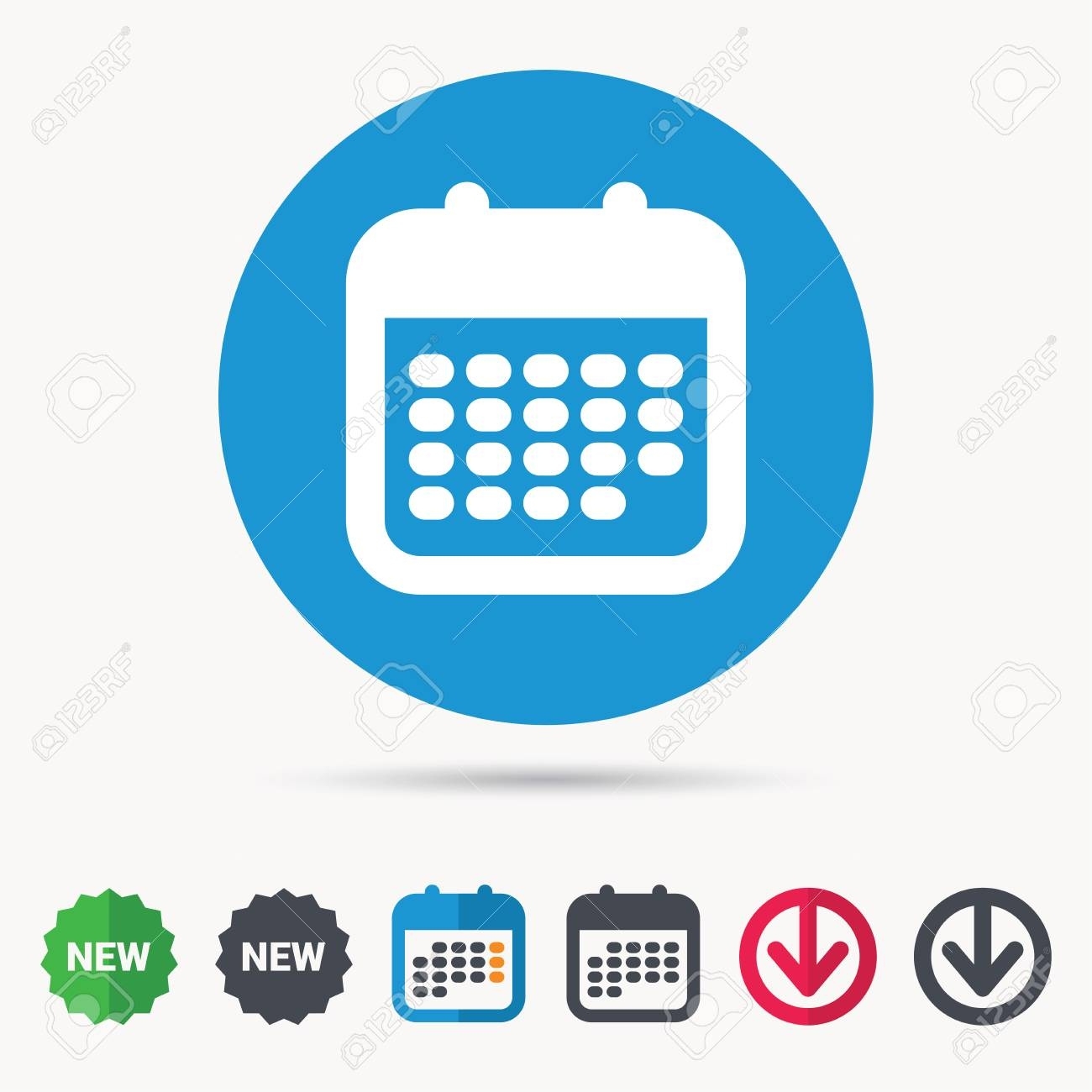 Calendar Icon. Events Reminder Symbol. Calendar, Download Arrow Download Calendar Icon Jpg