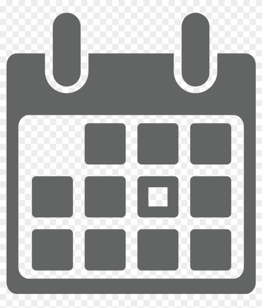 Calendar Icons - Grey Calendar Icon Png - Free Transparent Png Calendar Icon Png White