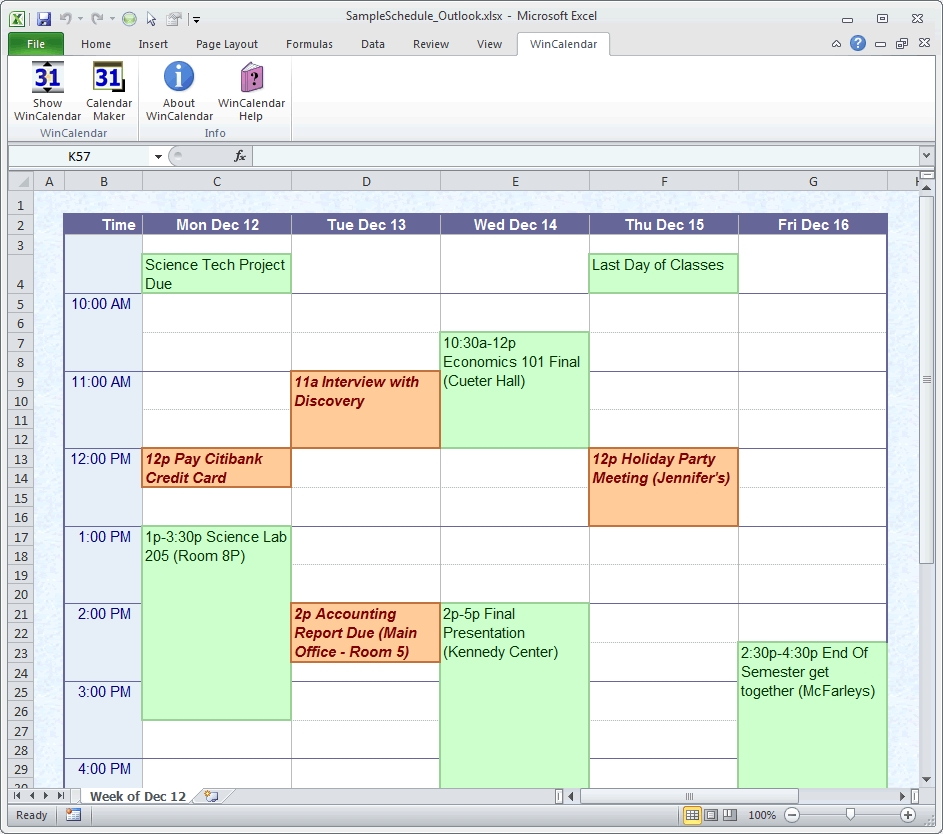 Calendar Maker &amp; Calendar Creator For Word And Excel Monthly Calendar Creator Free