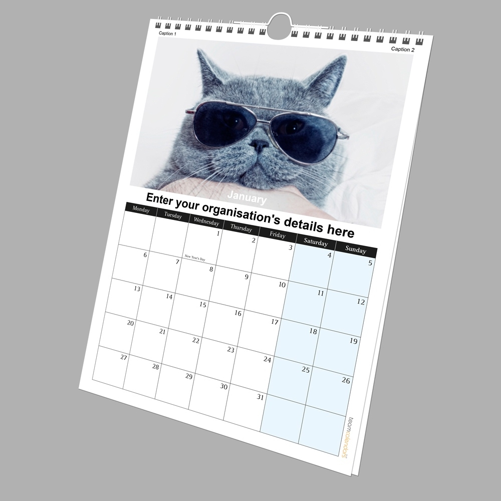 Calendar Printing By Teamcalendars - Uks Leading Calendar Printers A4 Wall Calendar Printing