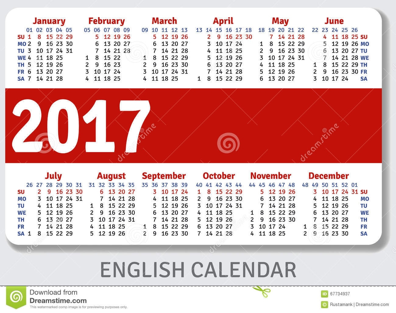 Calendar Template December 2017 Pocket 0 Calendars With Pockets Monthly Calendar With Pockets