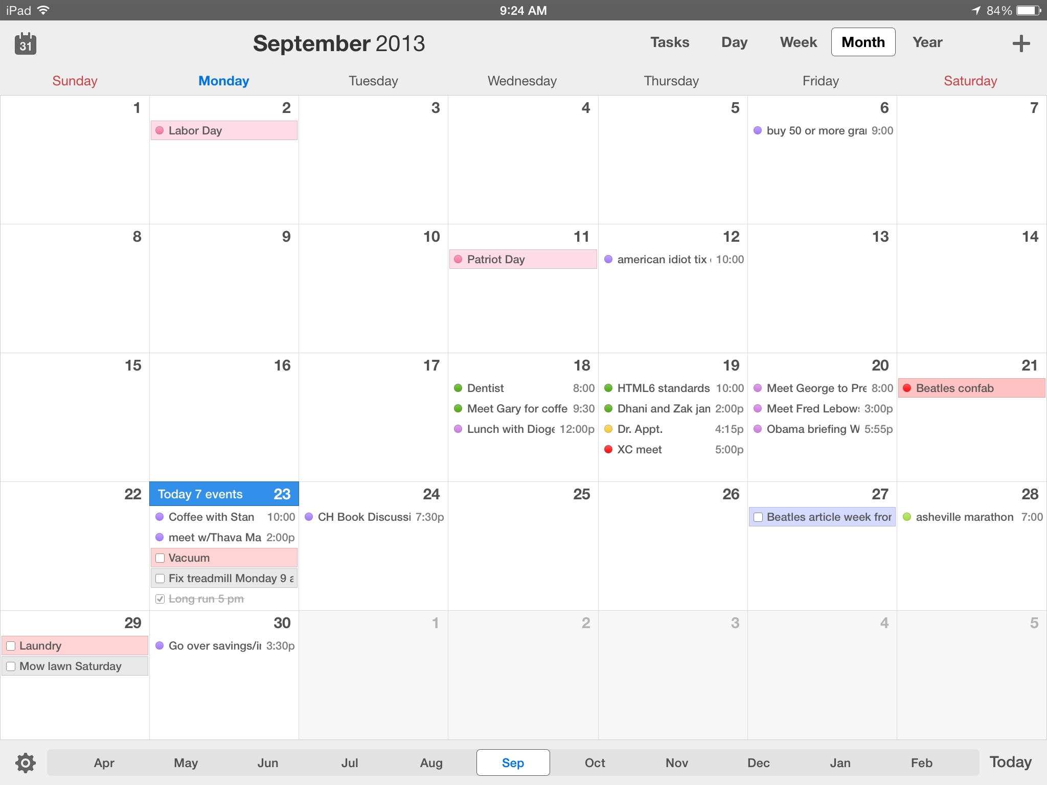 Calendars 5 For Ios Review: Better Than Calendar On All Your Devices 5 Week Calendar Months