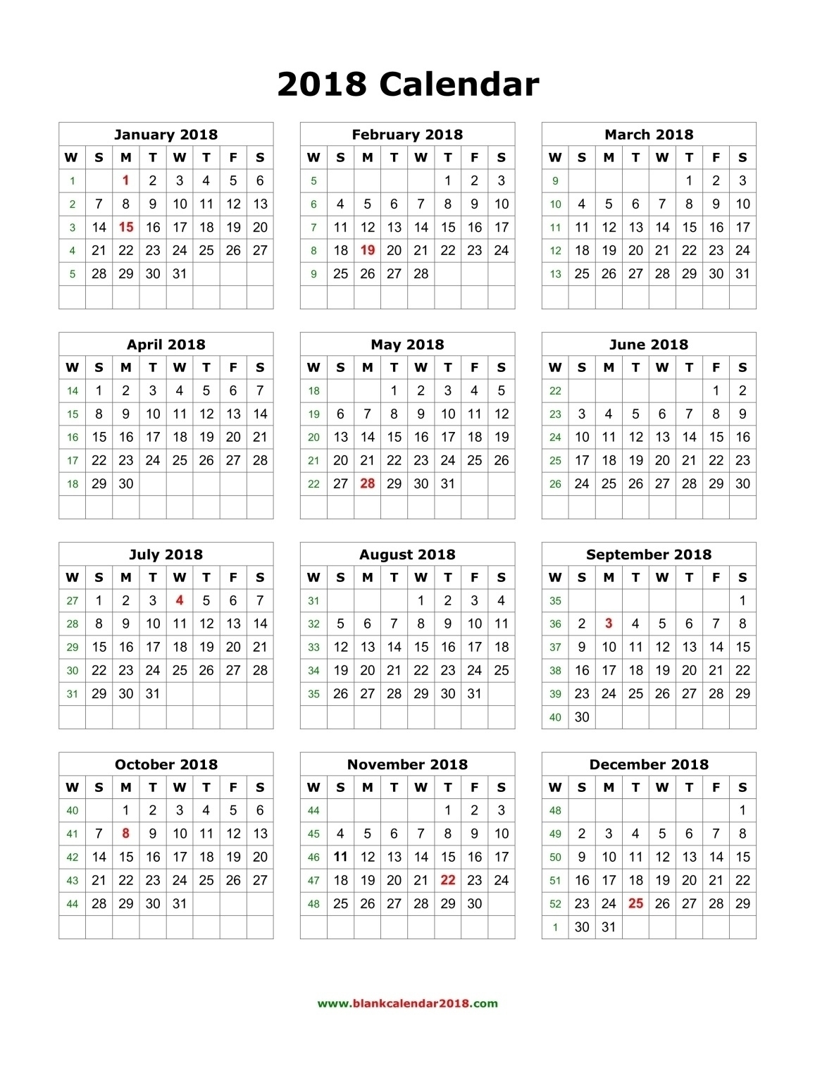 Canada Printable 2018 Calendars 8 X 10 – Template Calendar Design Incredible 8 X 10 Blank Calendar