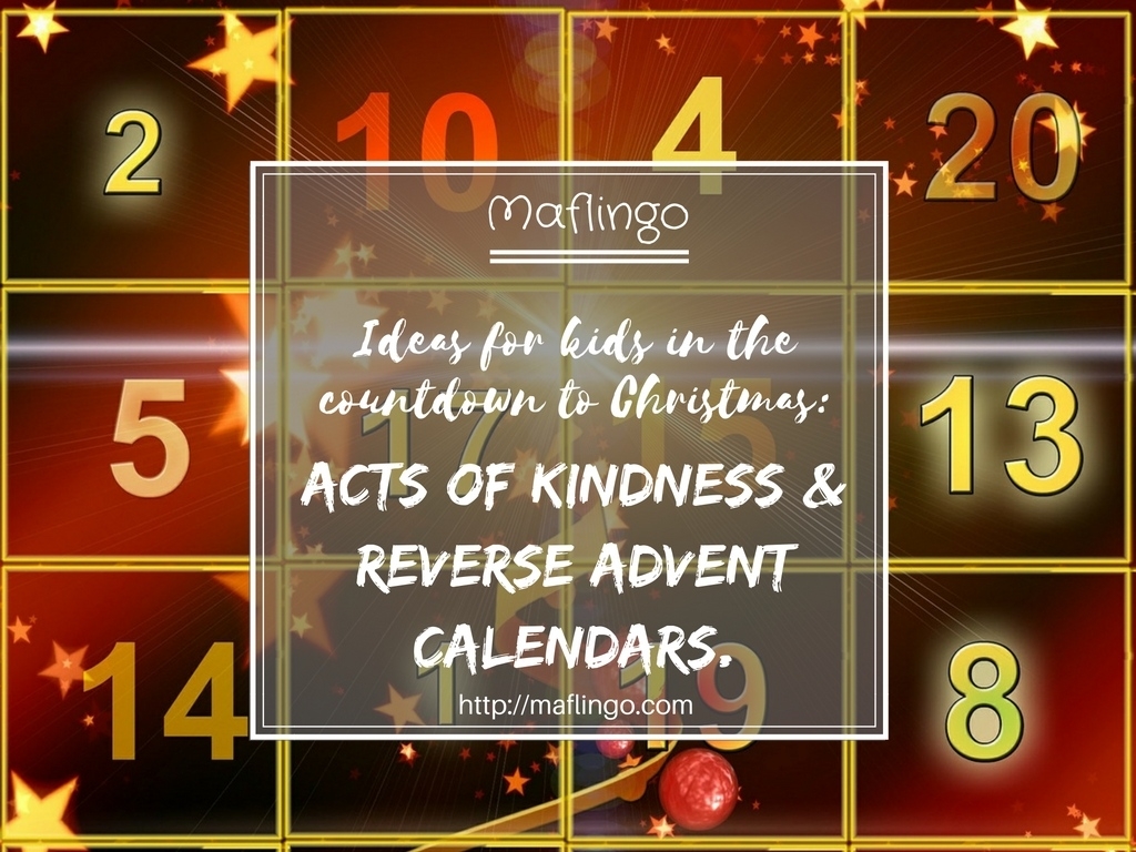 Countdown To Christmas: Kindness, Giving &amp; &#039;reverse Advent Calendars&#039; Advent Calendar Template Ks2