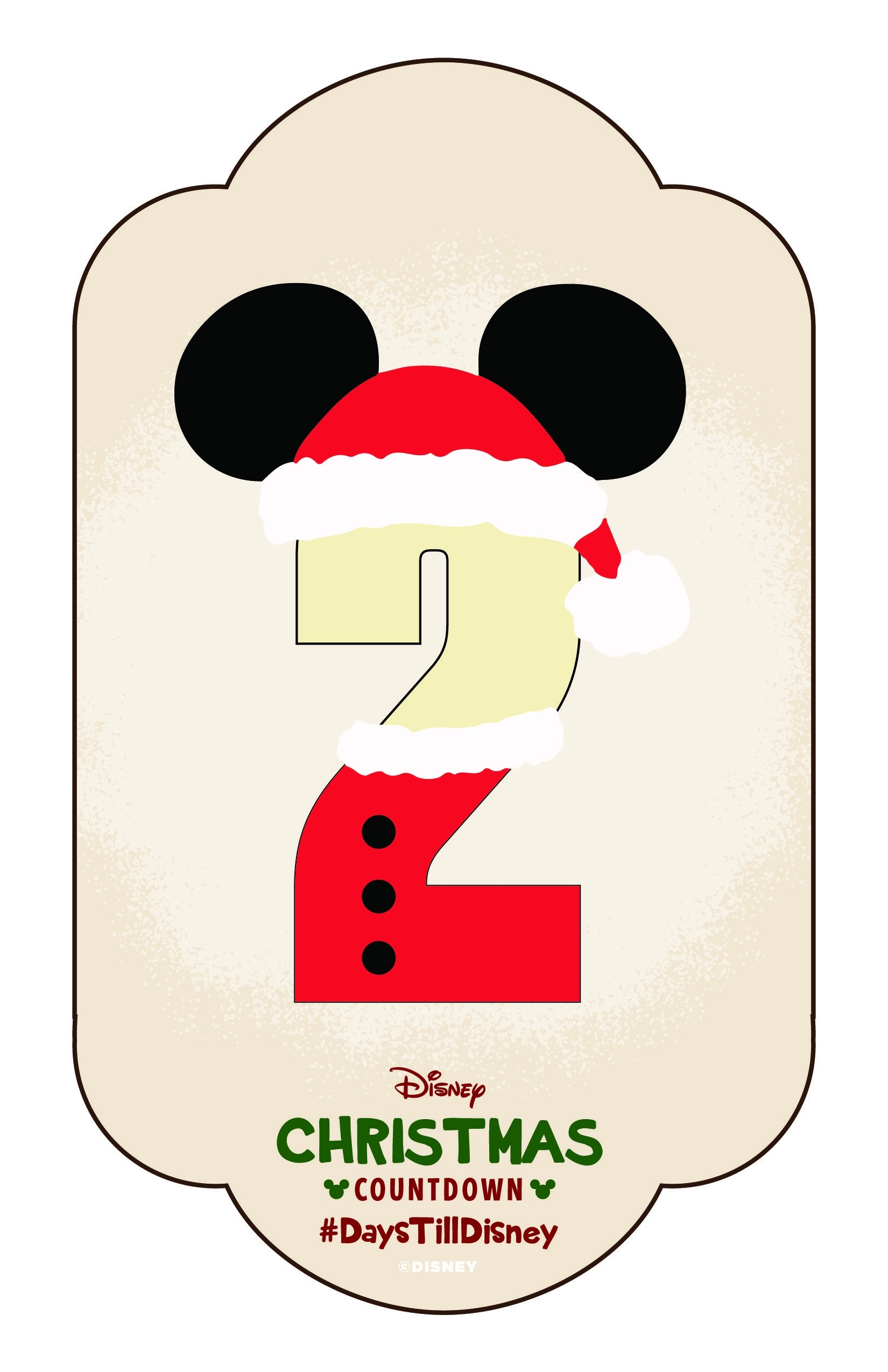 Diy: Create-Your-Own Walt Disney World Vacation Countdown | Disney Disney Countdown Calendar Uk
