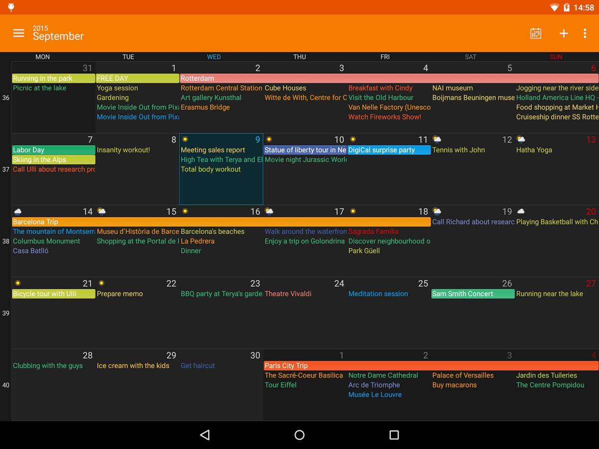 Download Digical Calendar &amp; Widgets Key.1.0.4 Apk For Android Calendar Widget Month Agenda Key Apk