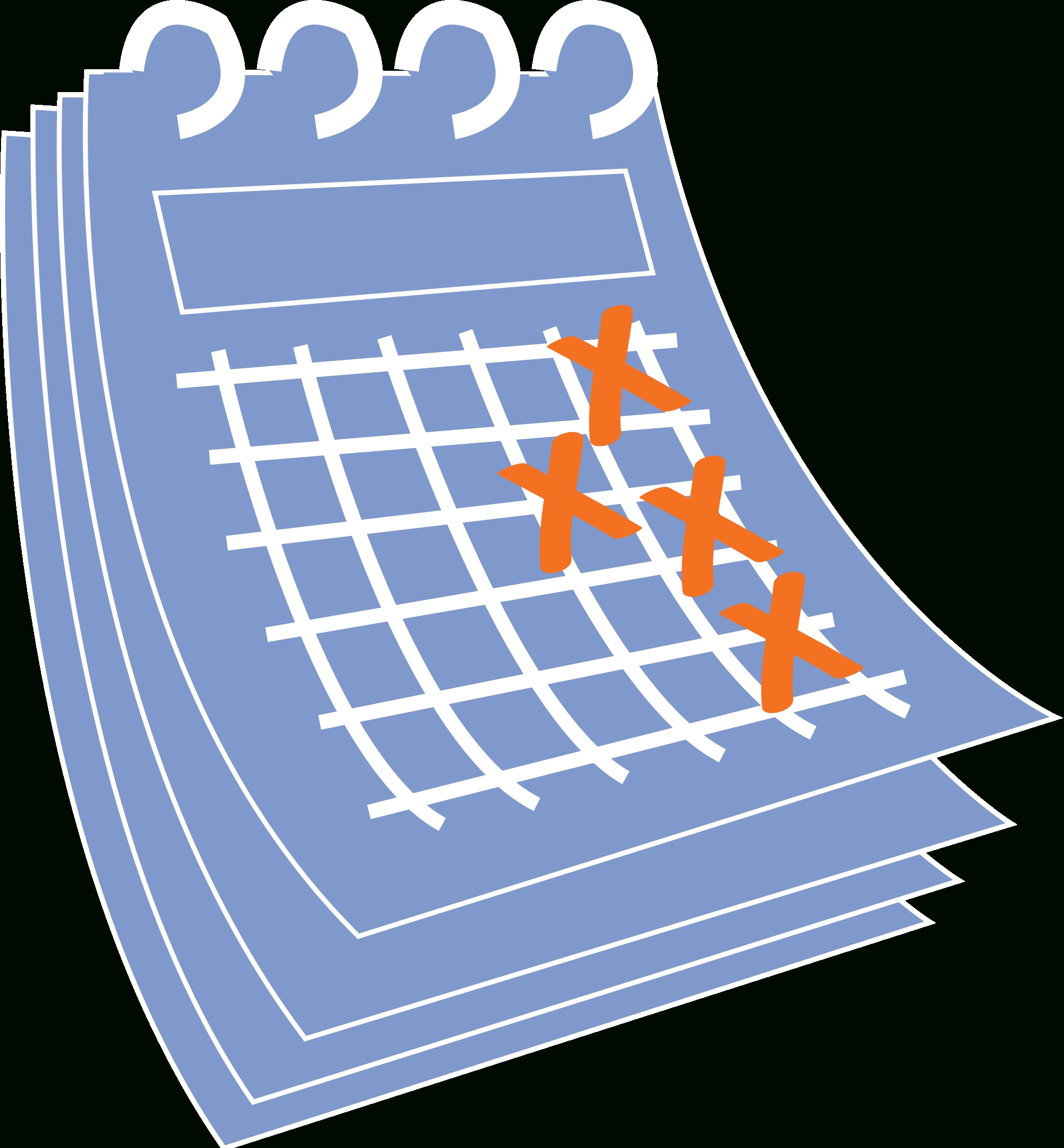 File:blue Calendar Icon With Dates Crossed Out.svg - Wikimedia Commons Calendar Icon Public Domain