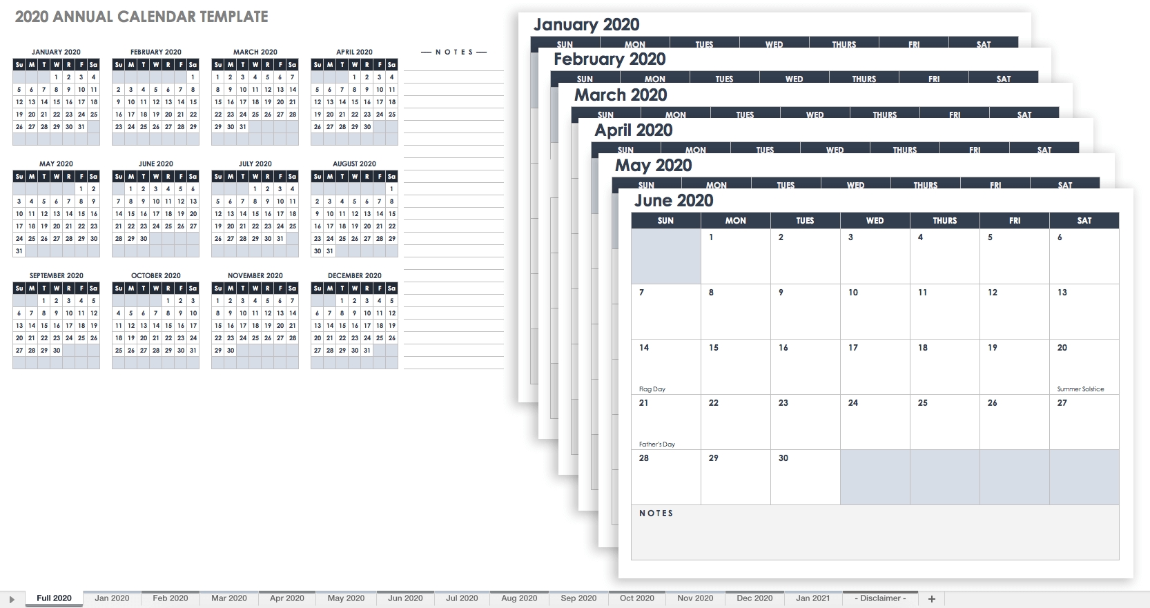 Free Blank Calendar Templates - Smartsheet Calendar Month View Template