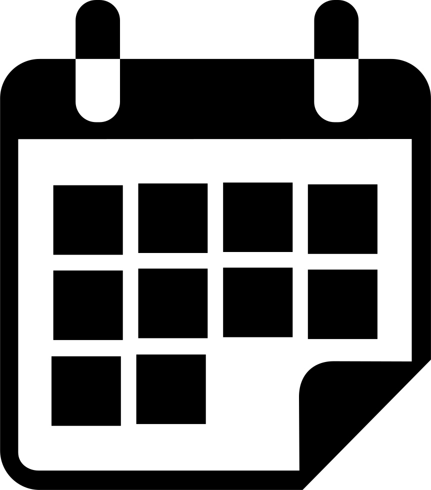 Free Calendar Icon White Png 314146 | Download Calendar Icon White Calendar Icon Black Png