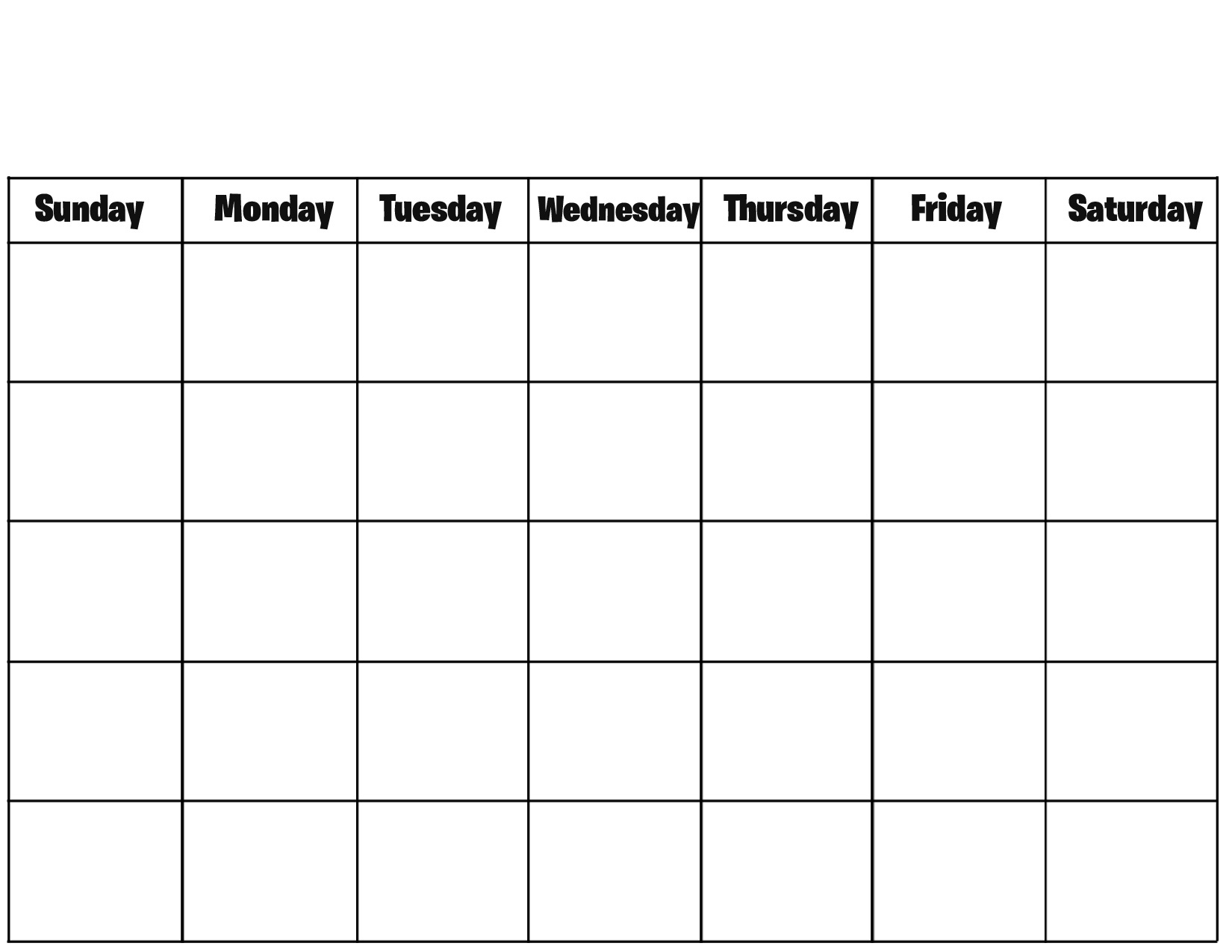 Free Calendar Print Out - Seroton.ponderresearch.co Incredible Calendar Blank For Printing