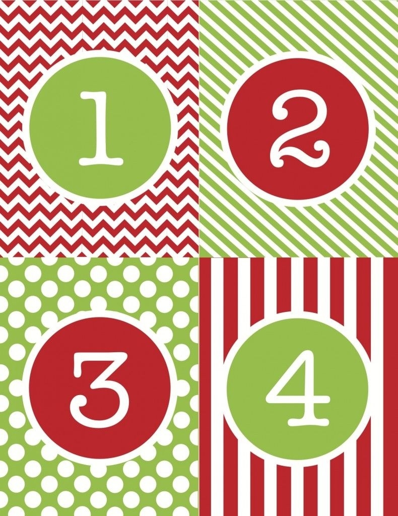 Free Printable… An Advent Calendar Just In Time For December 1St Countdown Calendar To Christmas Printable
