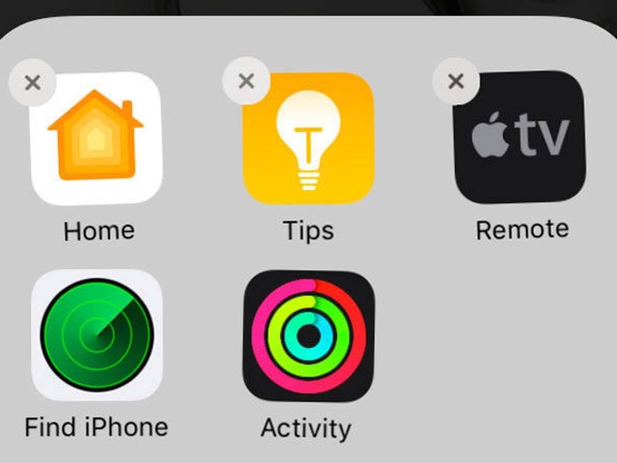 How To Delete Or Hide Apps On An Iphone Or Ipad - Macworld Uk Iphone Calendar Icon Hidden