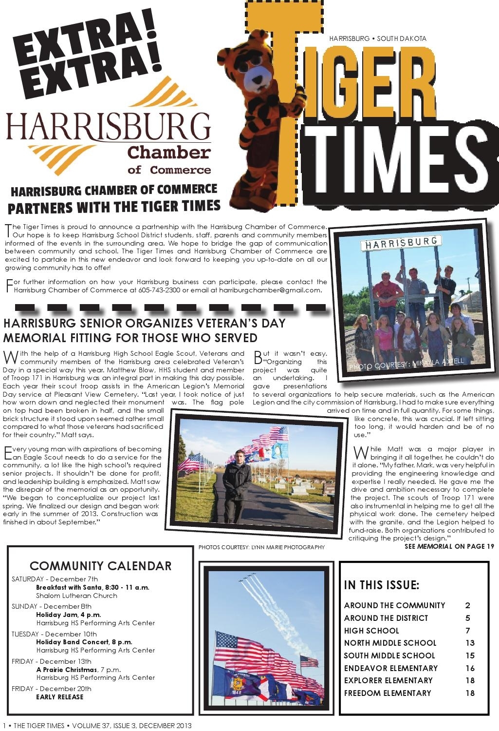 Issue 3, December 2013 By Joanne Vermulm - Issuu Dashing Harrisburg Unit 3 School Calendar