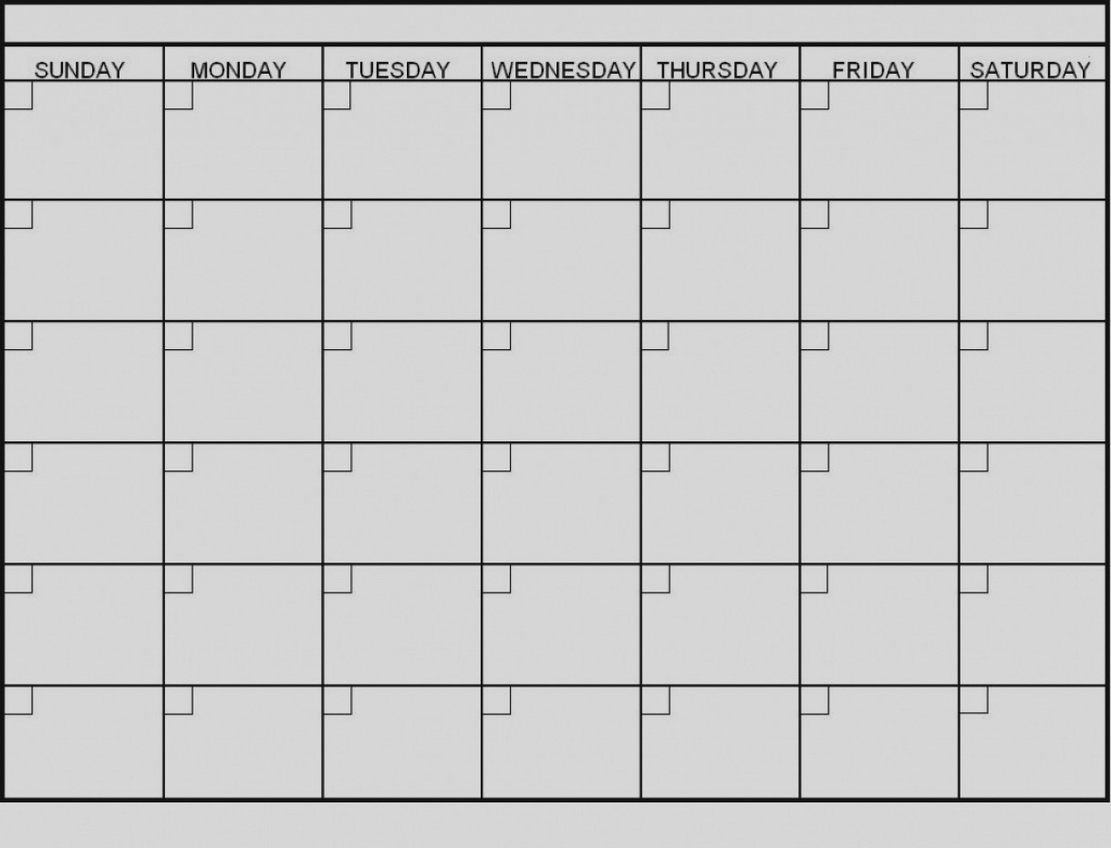 Latest Blank 6 Week Calendar Template Printable 2 Planner 2018 Remarkable Blank 6 Week Calendar Printable