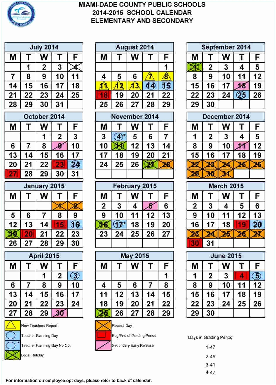 M Dcps School Information School Calendar 2017 Miami – Fulltrunk M Dcps School Calendar