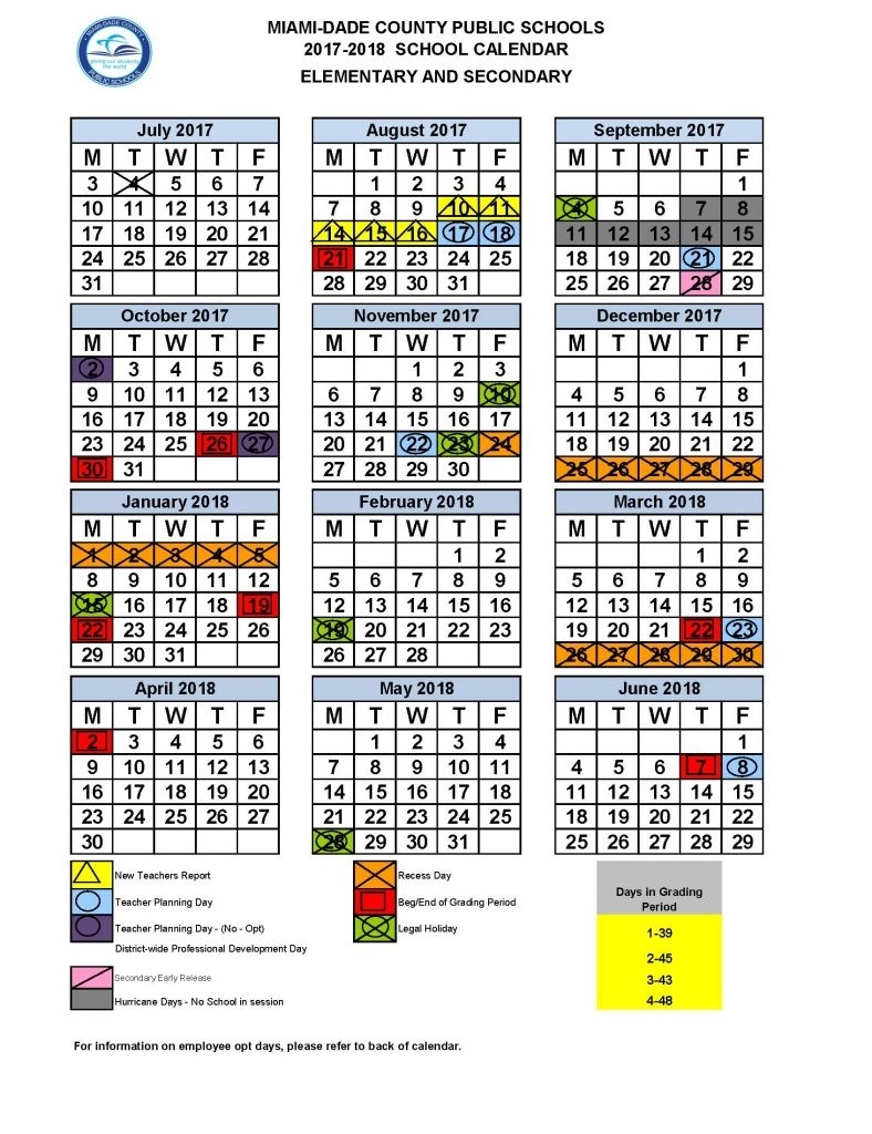 Miami-Dade Revised School Calendar - Caribbean News Calendar School Miami Dade 2019