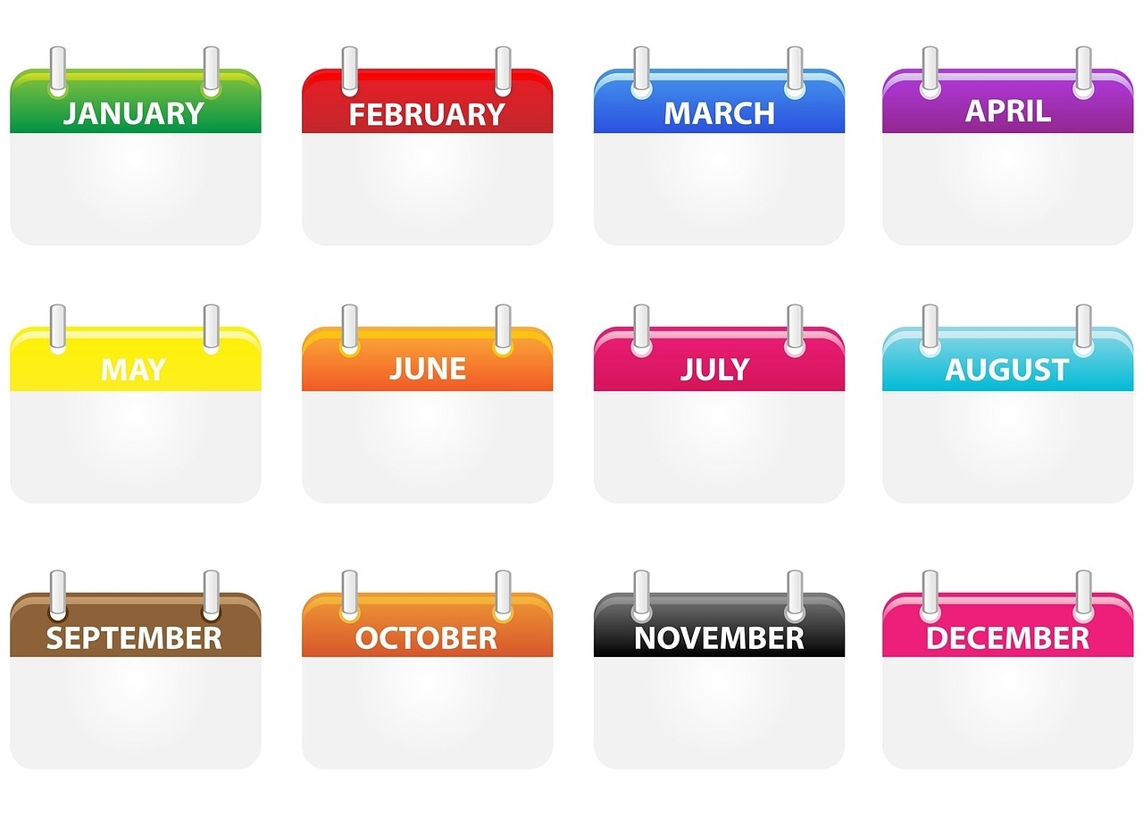 Origin Of Names Of Months And Weekdays | Cool Bluez Calendar Month Names Origin