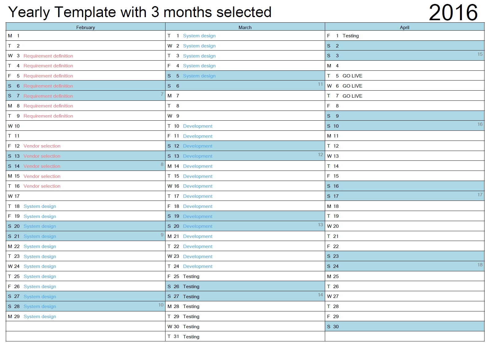 Outlook Printable Calendar In A4/a3 | Outlook Calendar Print Calendar Month View Template
