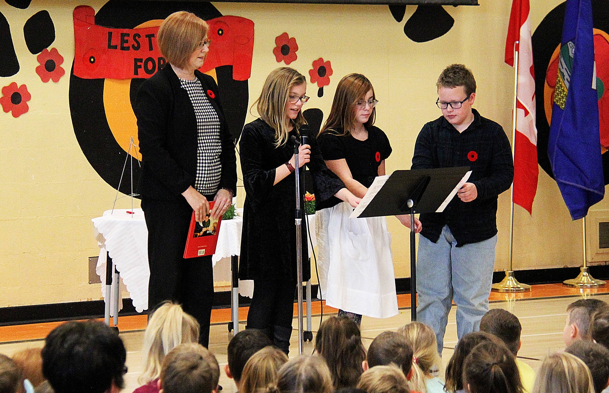 Photos: C.p. Blakely Elementary School Honours Remembrance Day Exceptional C.p Blakely School Calendar
