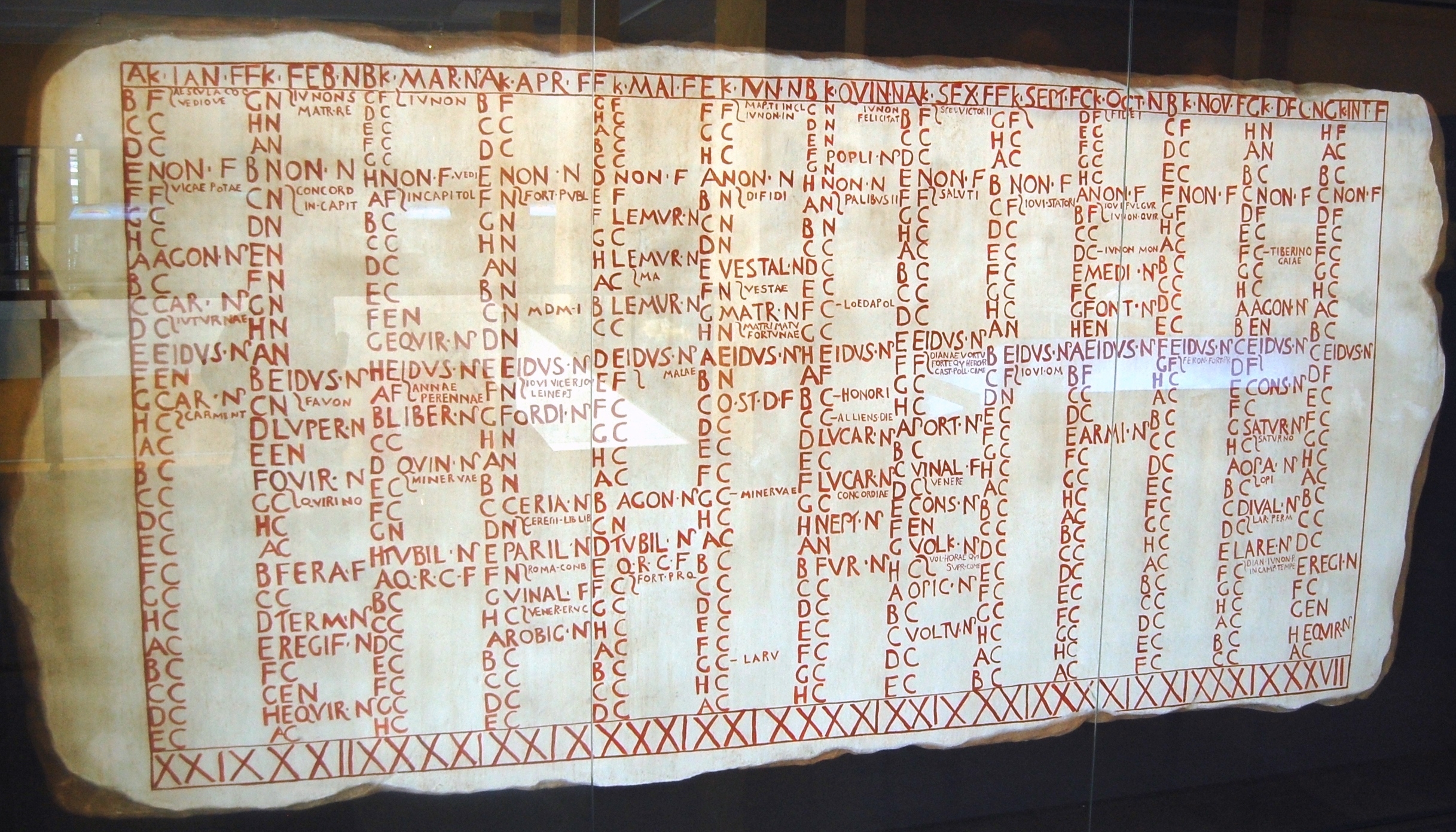 Roman Calendar - Wikiwand Early Roman Calendar 8Th Month