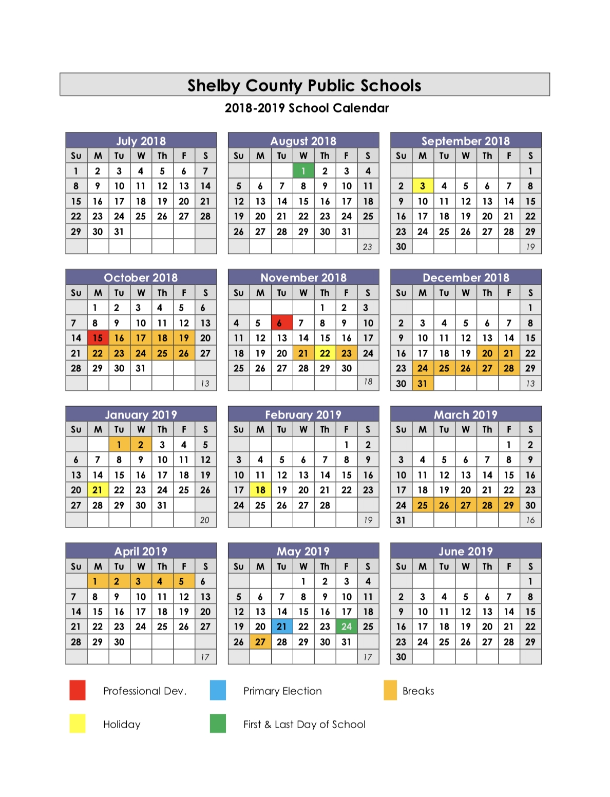 School Year Calendars / 2018-2019 School Calendar School Year Calendar Hawaii