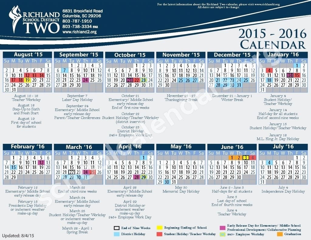 Schoollogo 13 Richland 2 Calendar | Settoplinux Impressive Richland 2 School Calendar