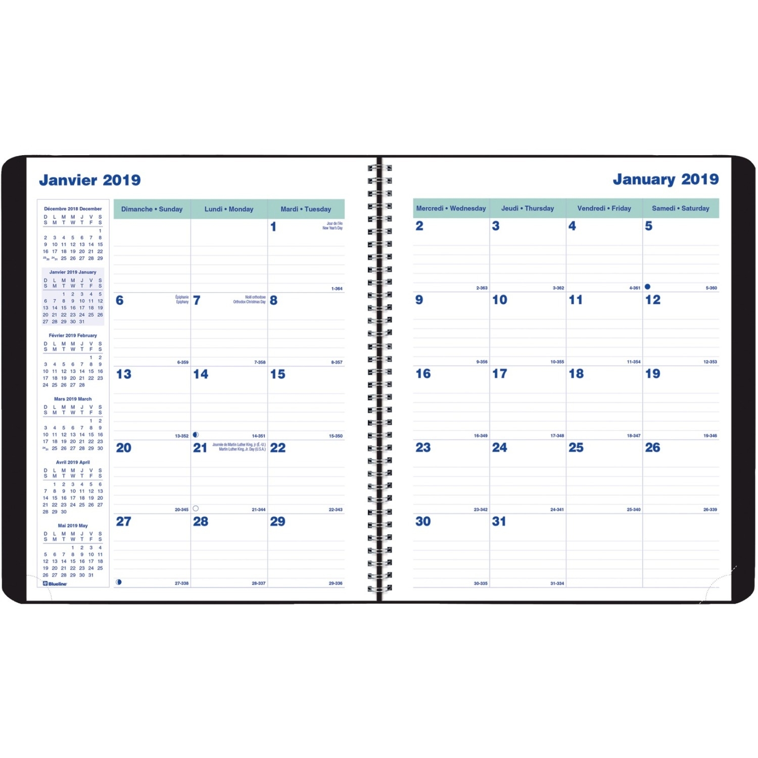 Selkirk Cellulars &amp; Office Supplies Corp. :: Office Supplies 8 X 10 Monthly Calendar