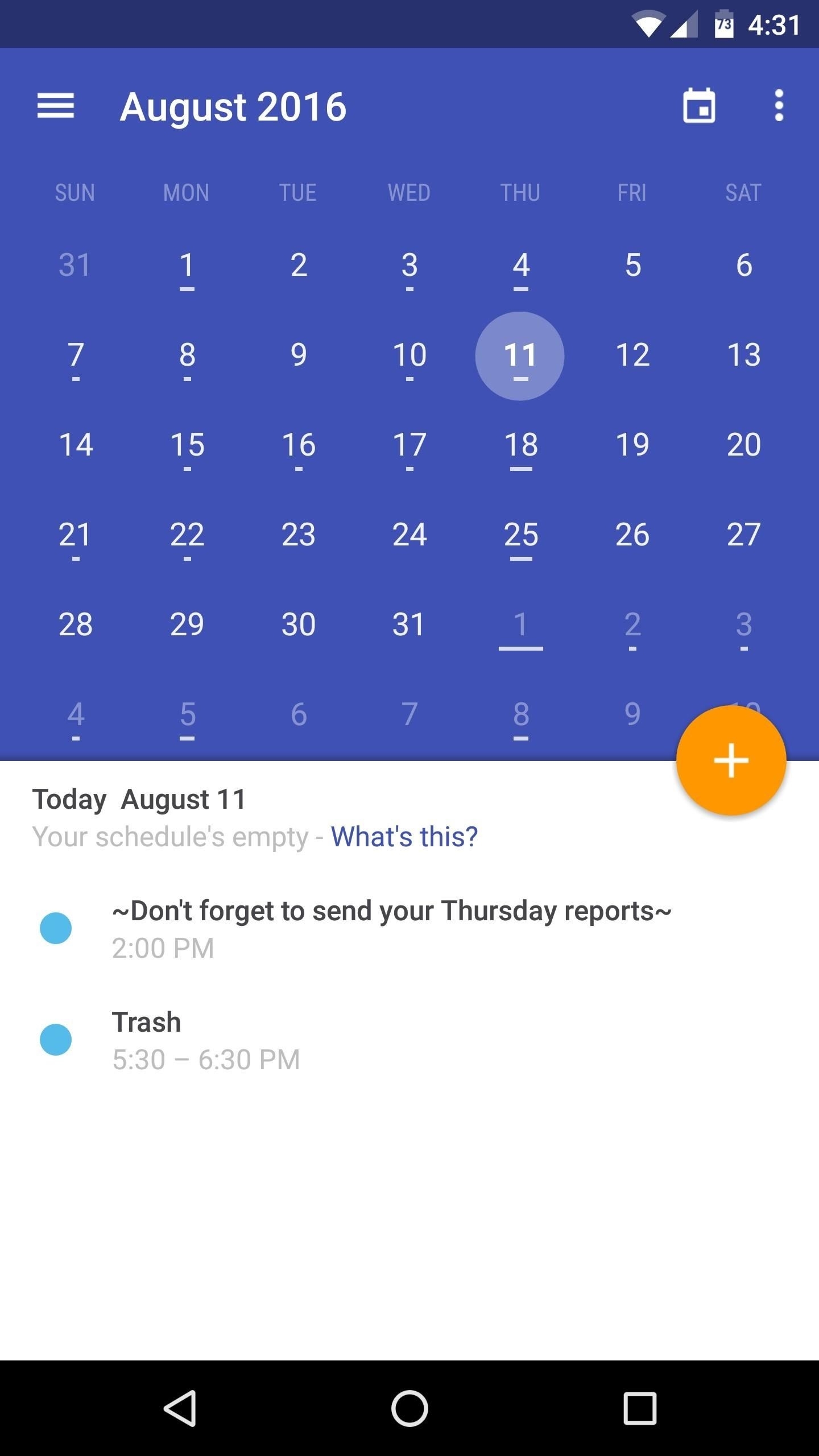 The 5 Best Android Calendar Apps To Replace Your Stock One « Android Samsung Calendar Holidays Note 8