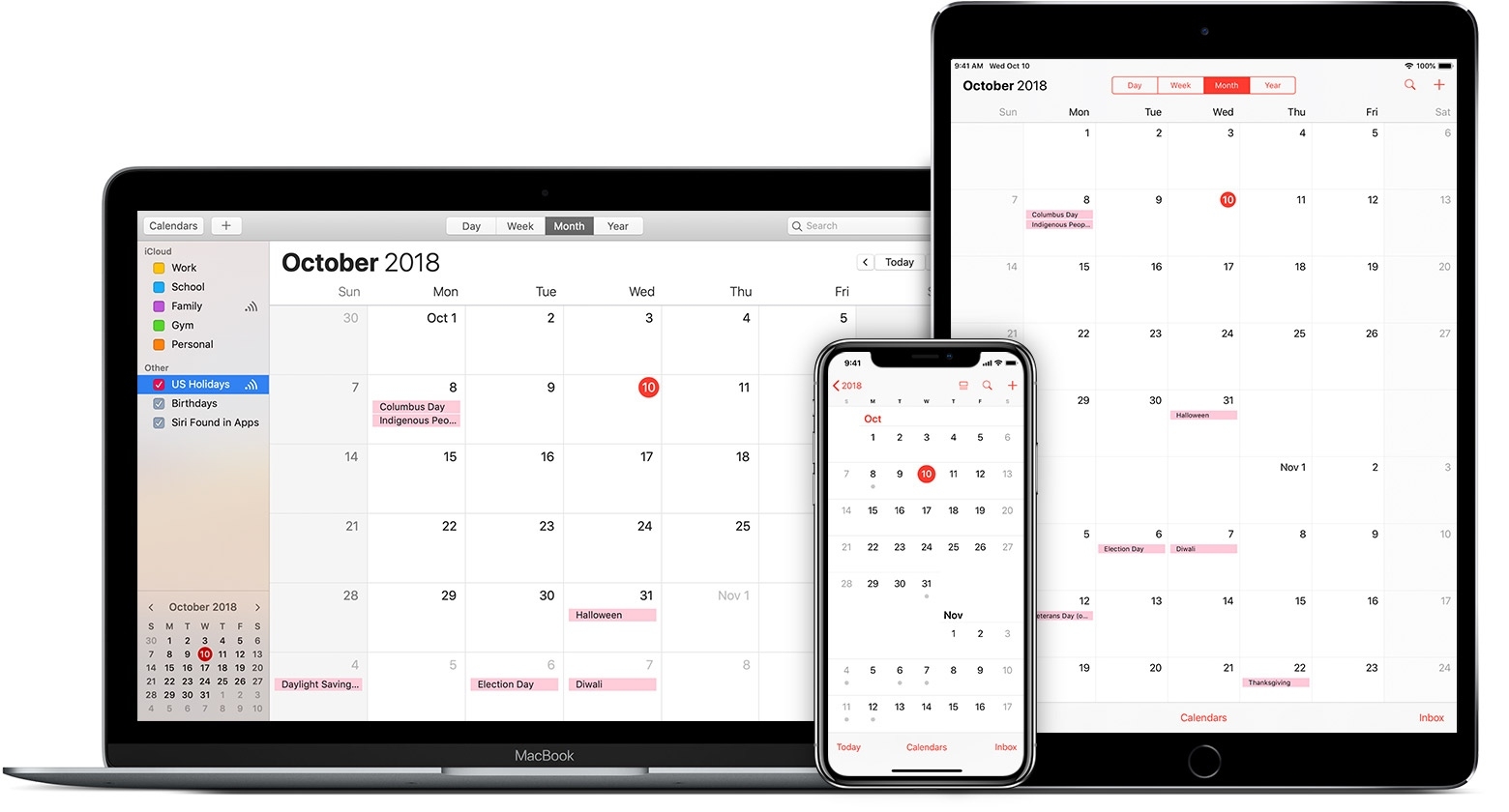 Subscribe To Us Holidays Calendar In Icloud Printable Blank Calendar