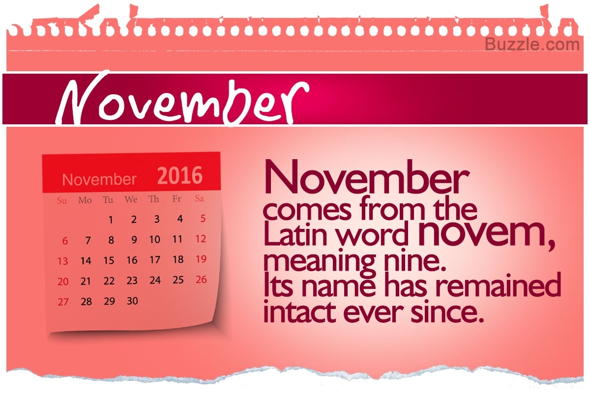 What Are The Real Meanings Of The Months Of The Year? Calendar Month Names Origin