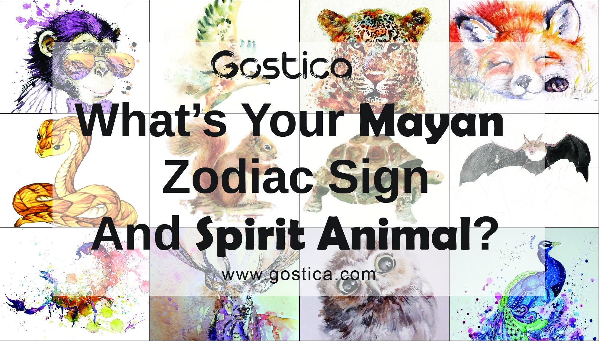 What&#039;s Your Mayan Zodiac Sign And Spirit Animal? Mayan Calendar Zodiac Signs