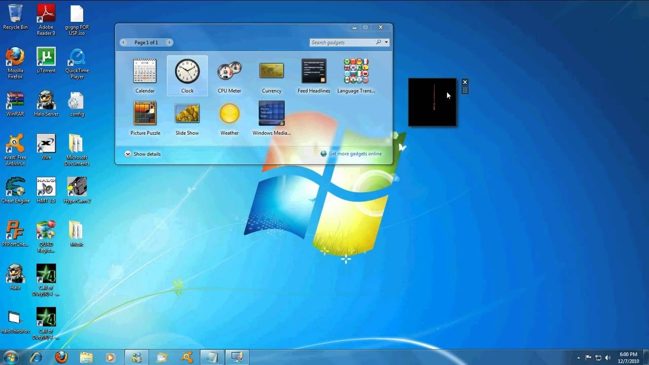 Windows 7 Gadget Problem - Fixed(Look In Comments) - Youtube Calendar Countdown Widget Windows 7