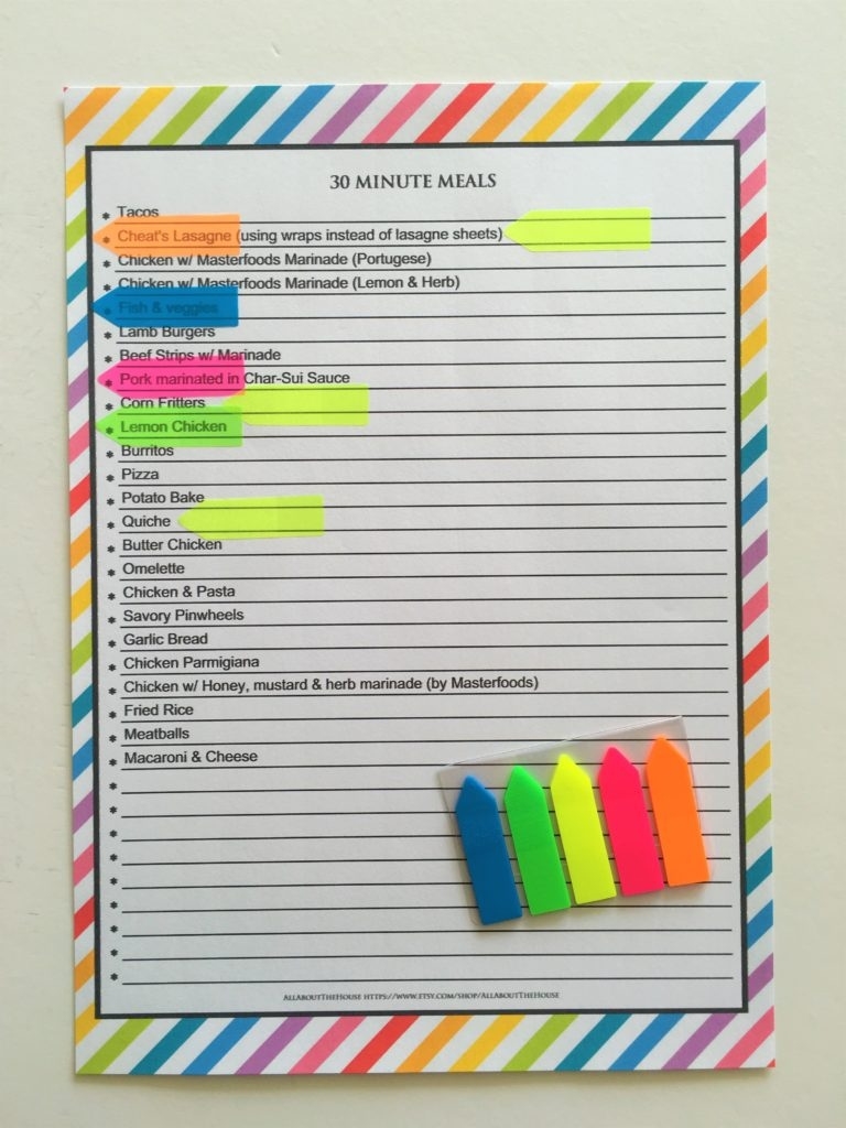 10 Ways To Plan Using Sticky Notes - All About Planners Monthly Calendar Sticky Notes