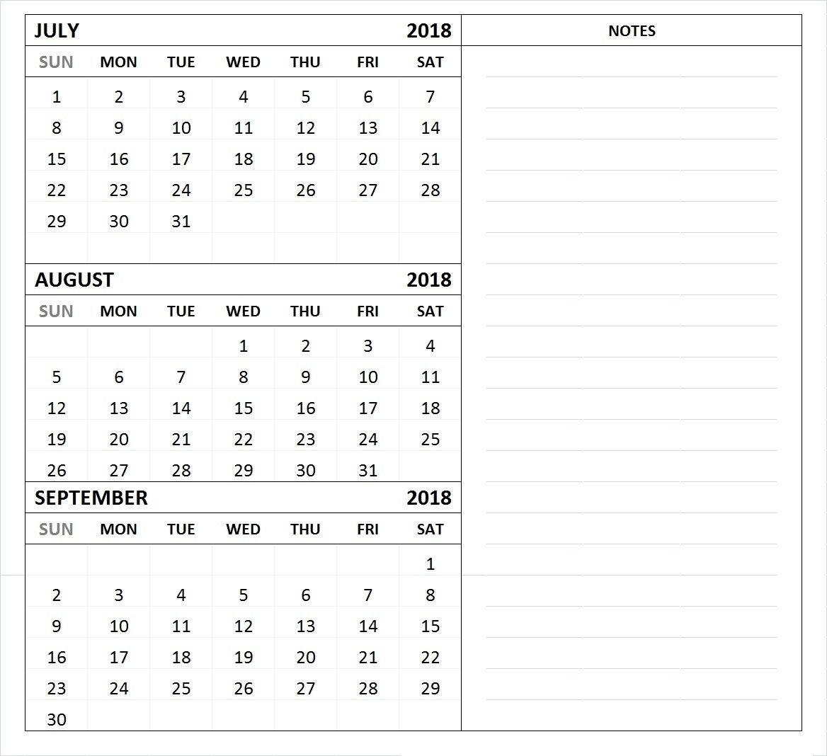 3 Calendar Months From Today • Printable Blank Calendar Template 1 Calendar Month From Today
