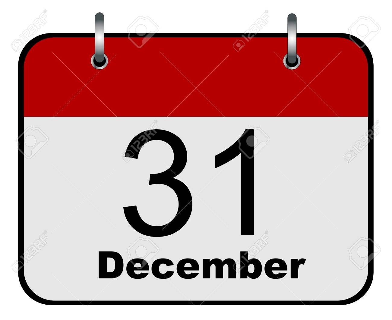 31 December Calendar Icon Vector Eps 10 Royalty Free Cliparts Calendar Icon Eps Free