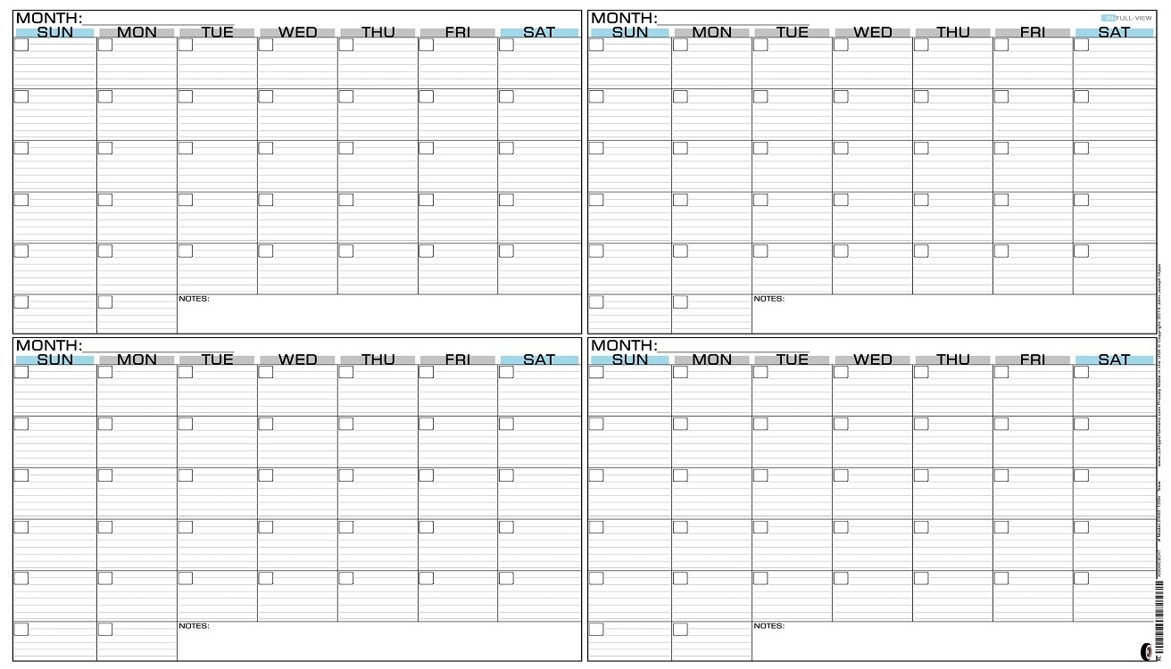 4 Month Calendar Printable Online Calendar Templates – Printable Printable 4 Month Calendar On One Page