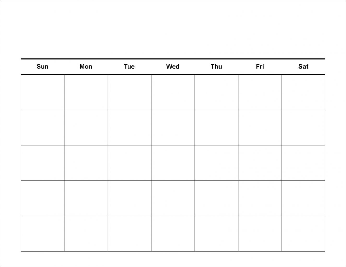 5 Day Work Week Calendar Template | Printable Calendar Templates 2019 Extraordinary Blank Calendar Template 5 Day Week