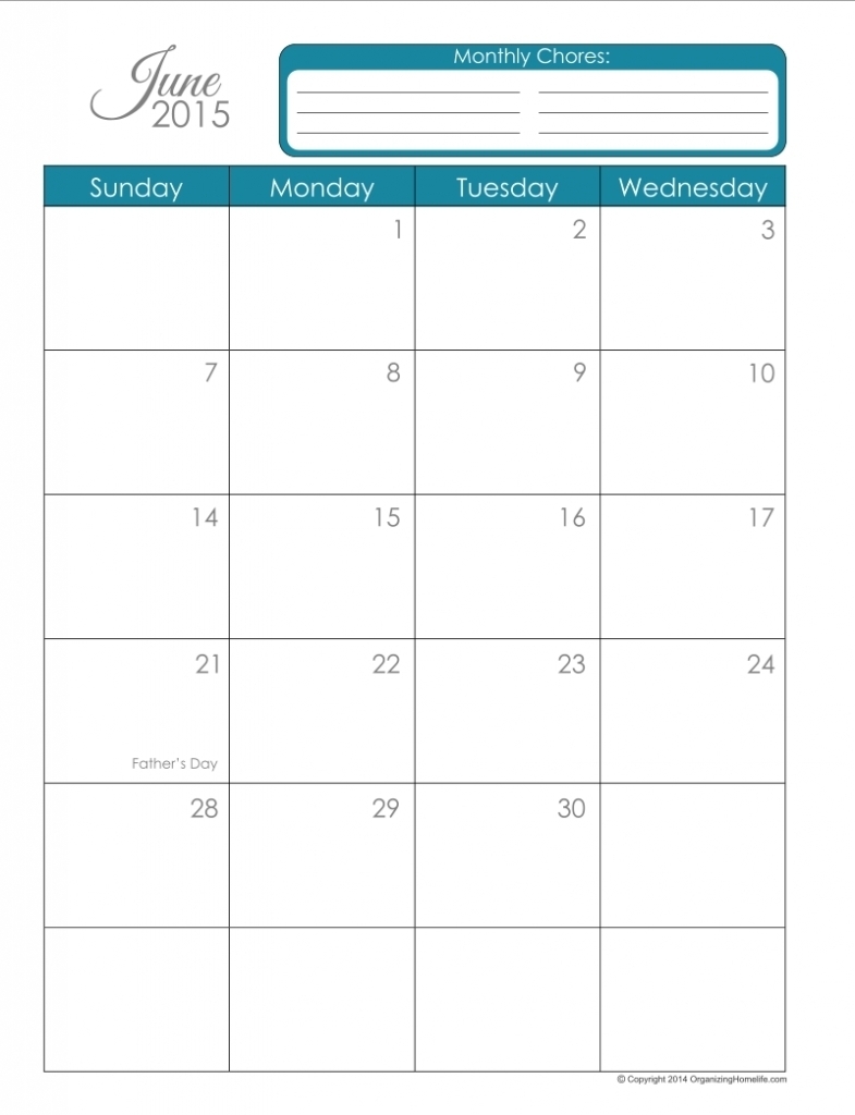 8.5 X 11 Calendar Template | Printable Calendar Templates 2019 Calendar Template 8.5 X 11