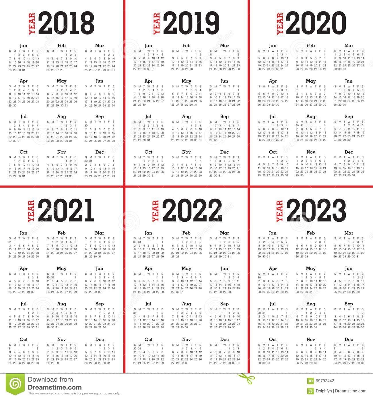 A5 2018 2019 2020 2021 2022 3 Year Planner Year. Template 2 Pdf 3 Year Calendar 2020 To 2022