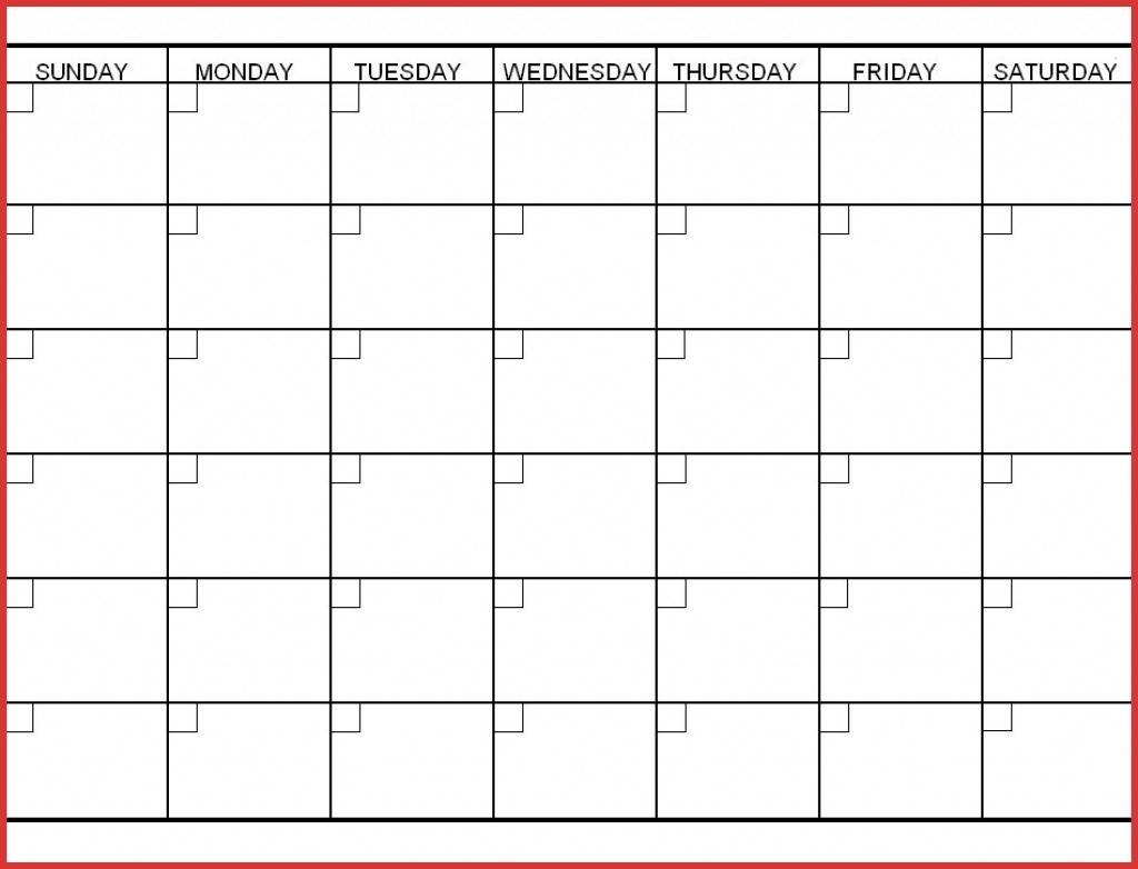 Blank Calendar Print Outs Printable Template Inside 6 Week Regarding Incredible Blank Calendar Template 6 Weeks